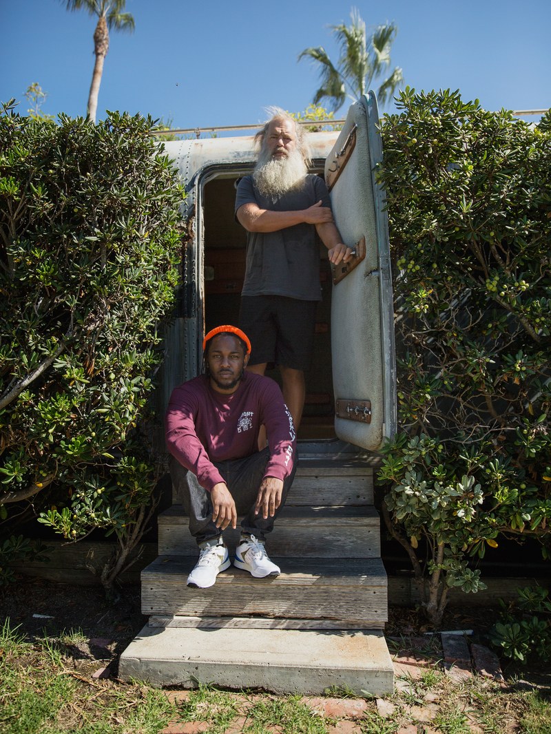 kendrick lamar & rick rubin ®ALAN GWIZDOWSKI